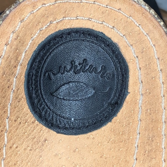 Nurture Black Leather Camdenn Comfort Sandal 8 - Picture 8 of 12